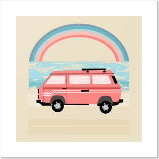 rainbow travel Posters and Art